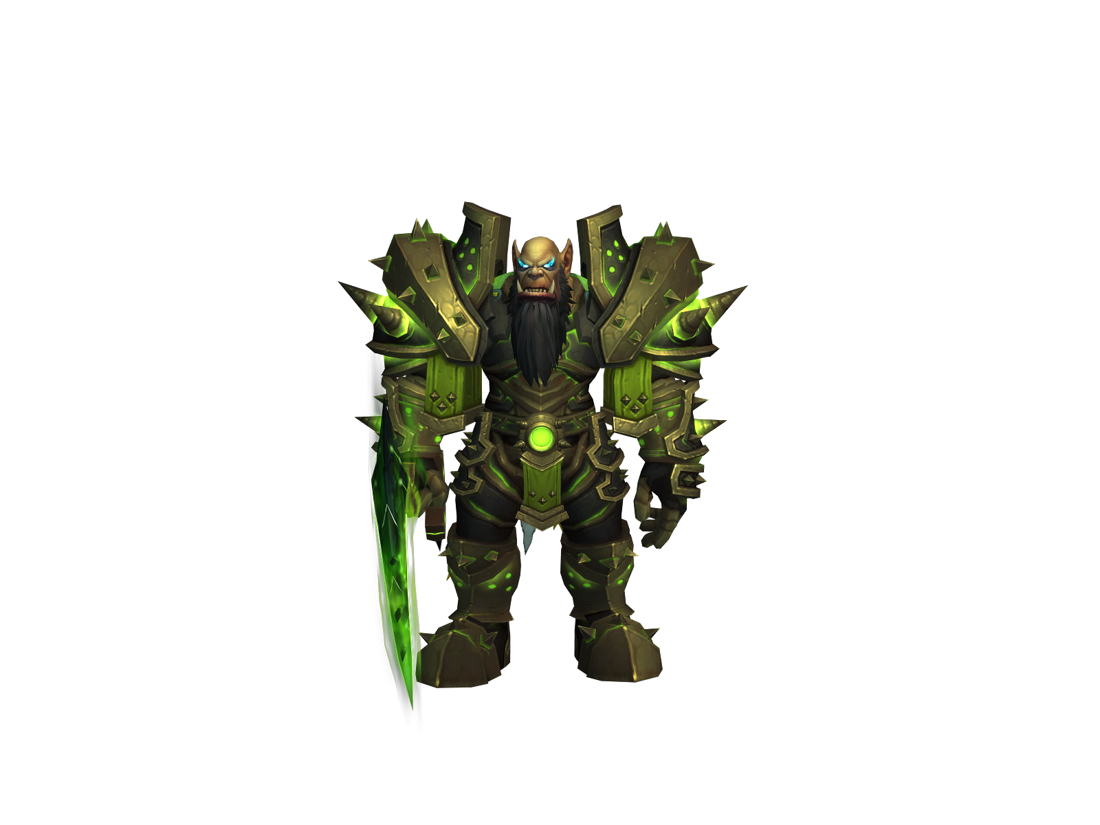 Bornbitter 3D character render