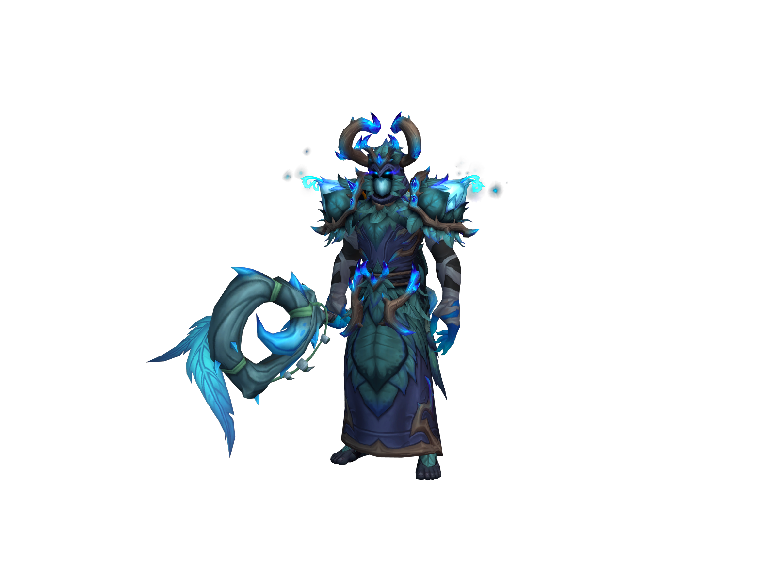 Yetio 3D character render