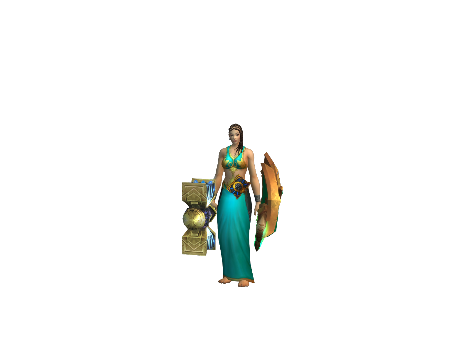 Xiaoholy 3D character render