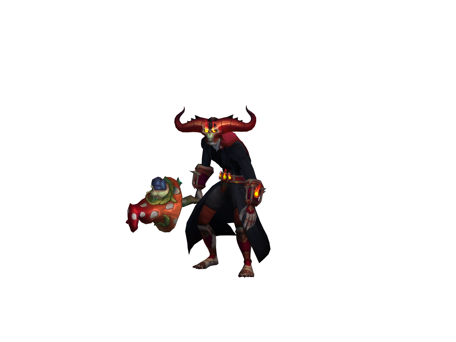 Blånkêtz 3D character render