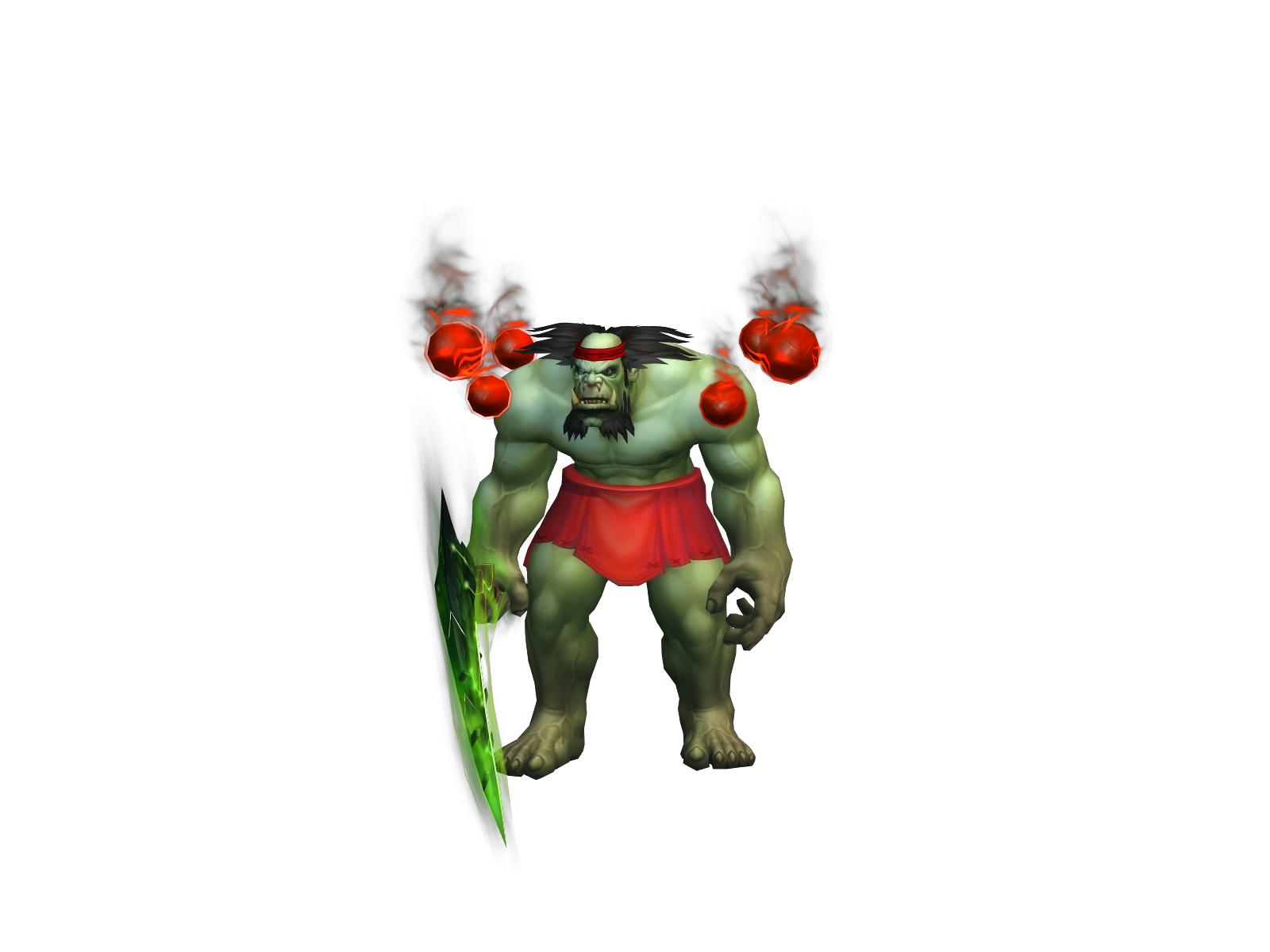 Daojones 3D character render