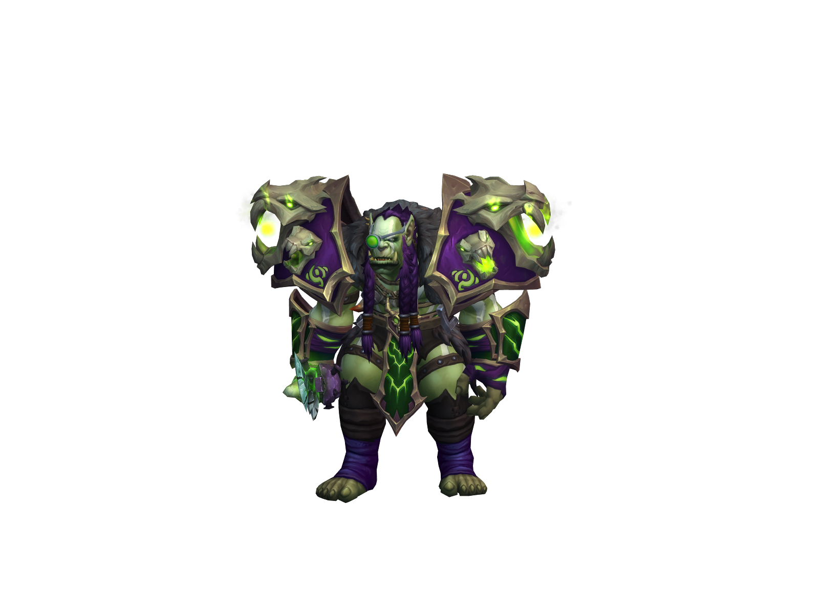 Sufferor 3D character render