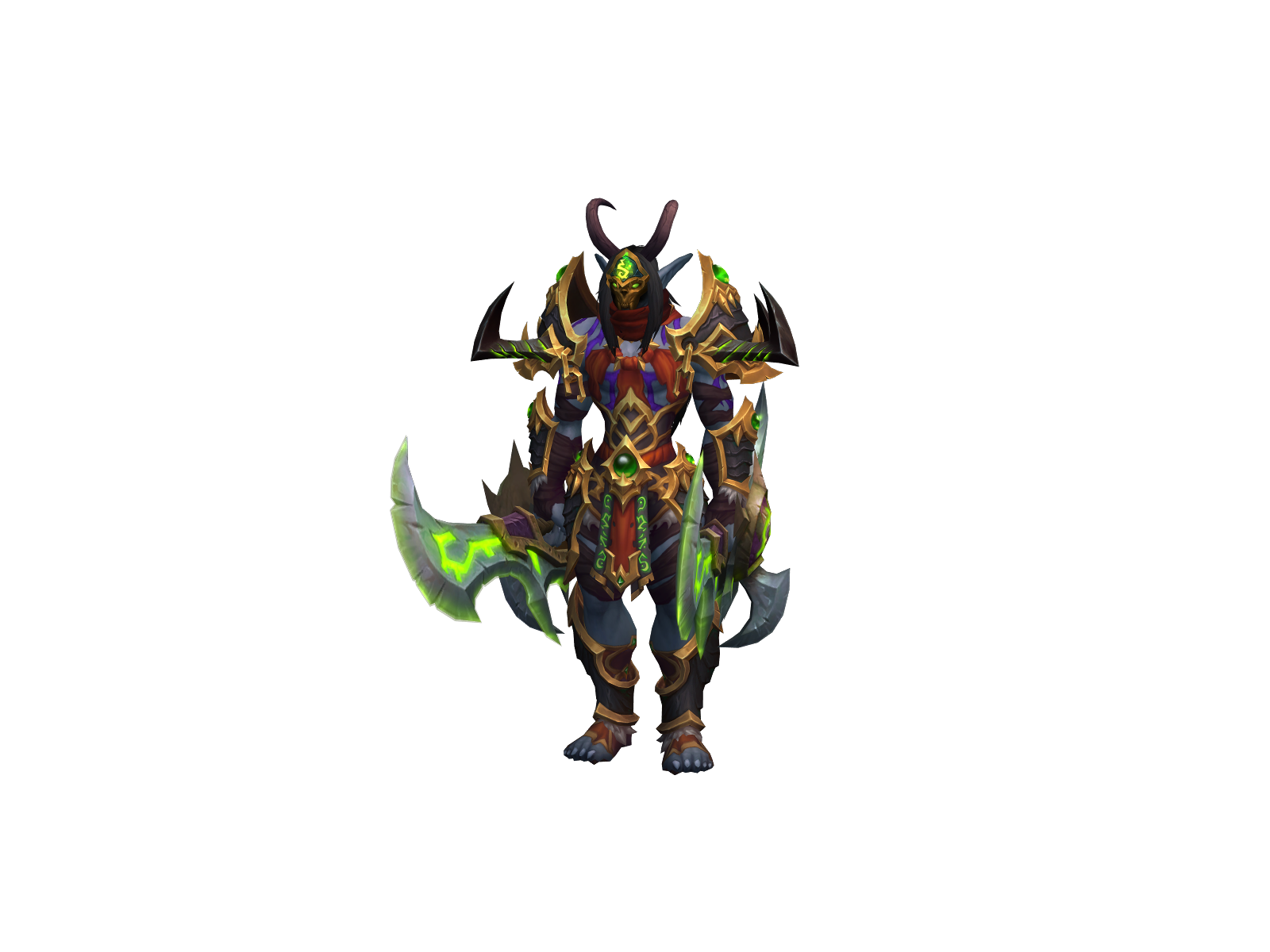 Kublakhan 3D character render