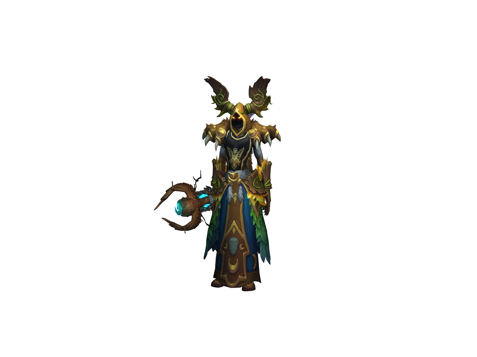 Hedii 3D character render