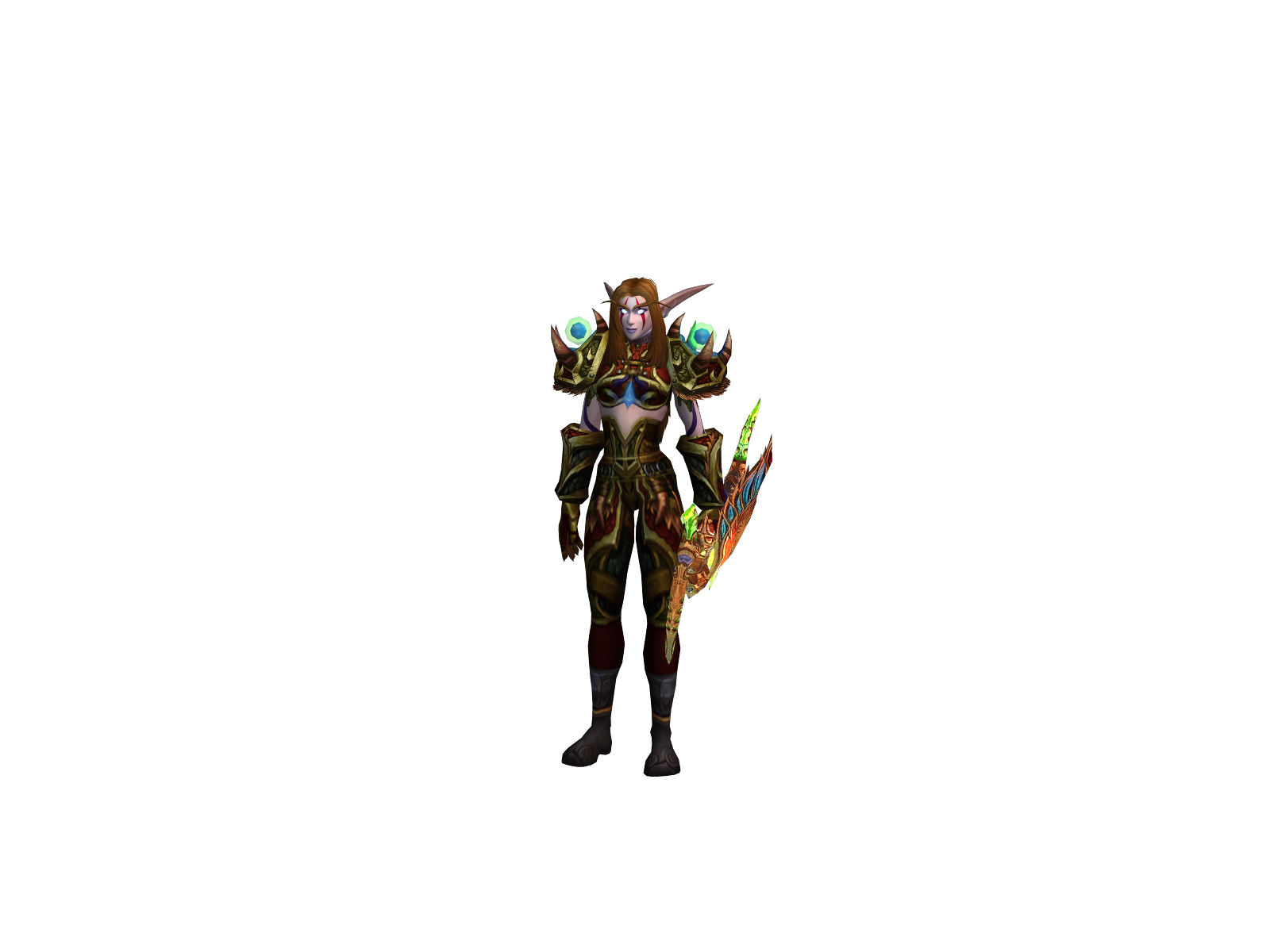 Reezt 3D character render