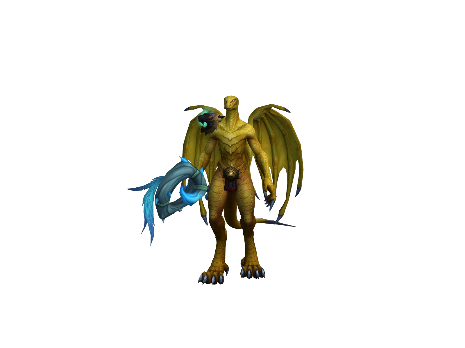 Buffwy 3D character render