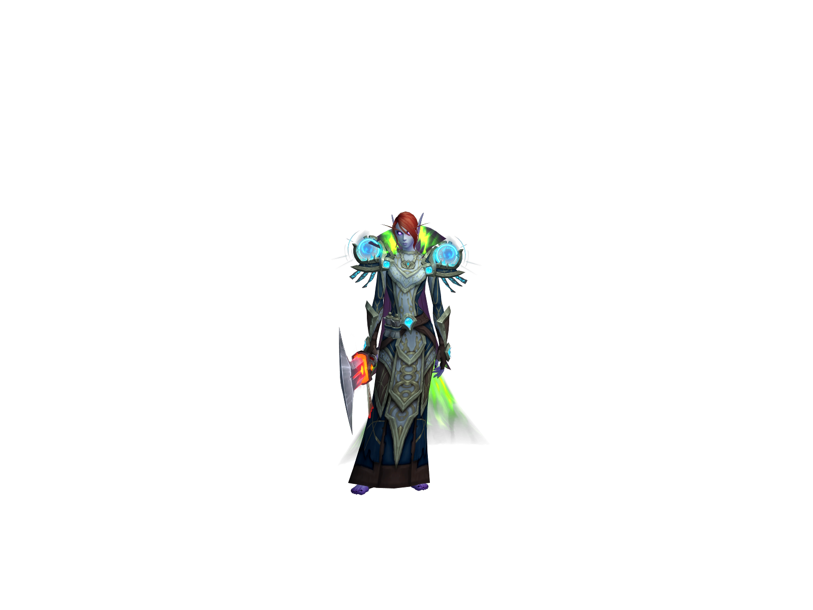 Vrost 3D character render