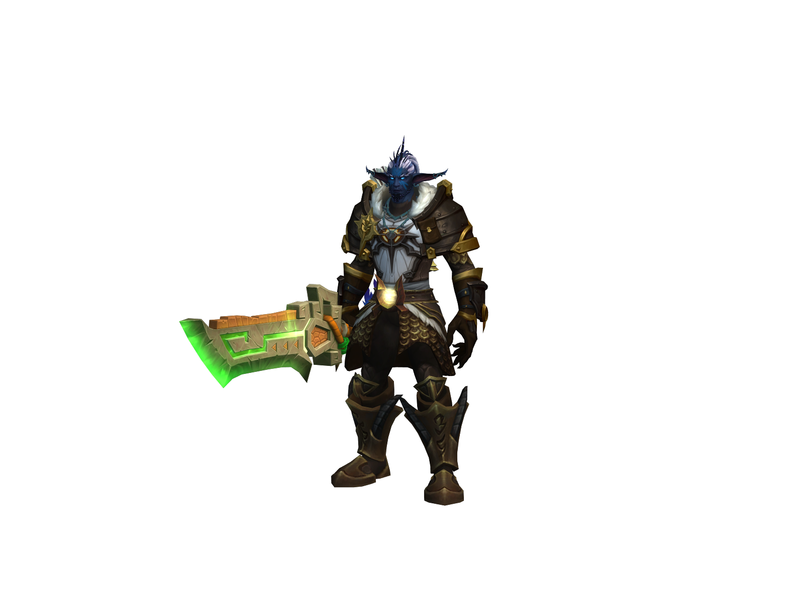 Mikedup 3D character render