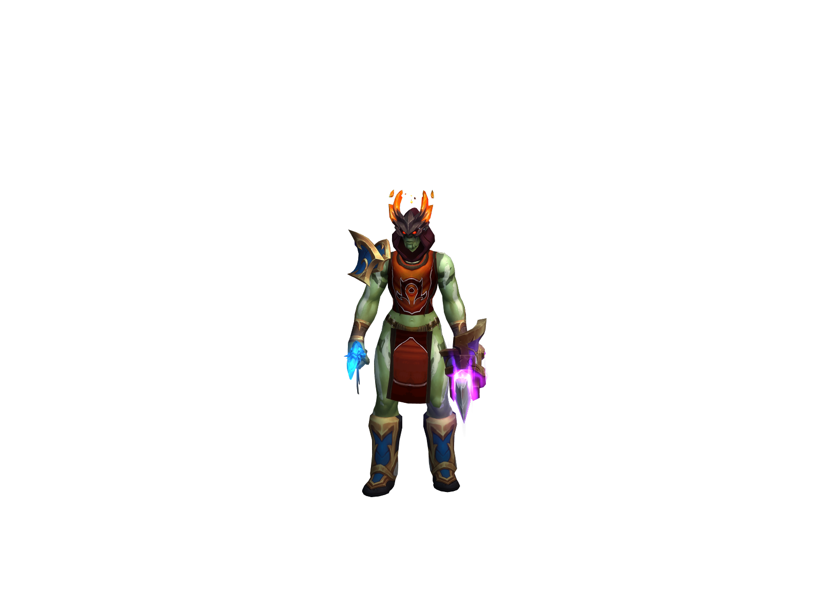 Raygunx 3D character render