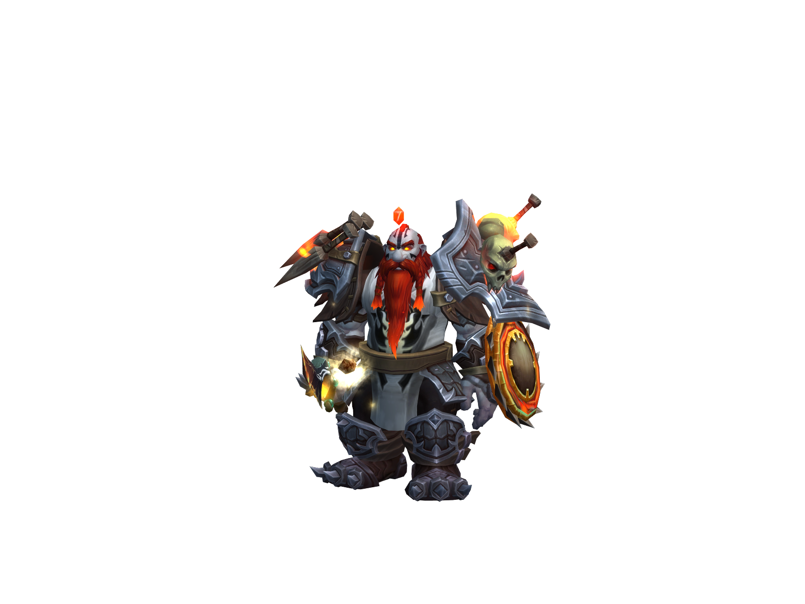 Elerob 3D character render