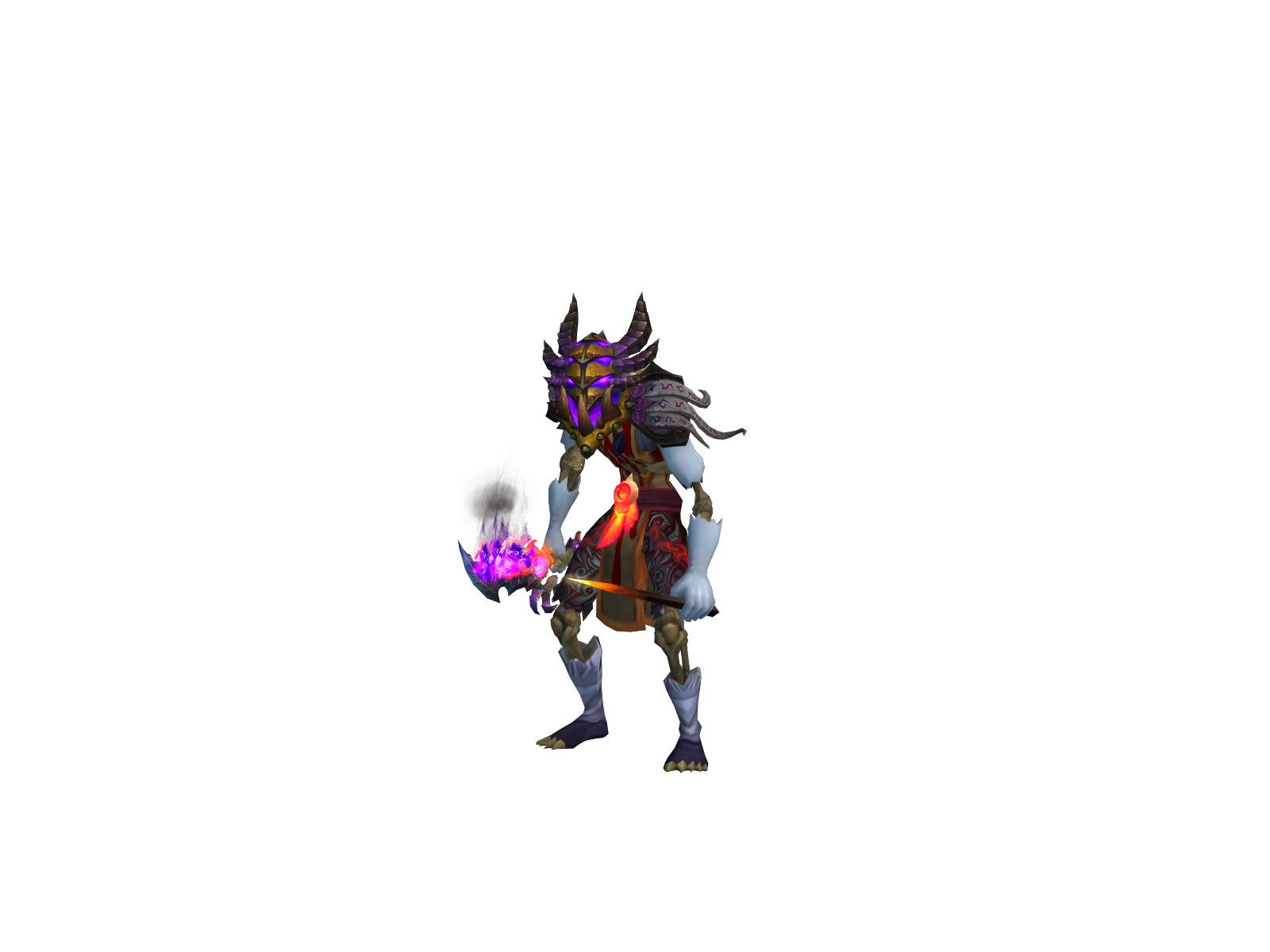 Frowbod 3D character render