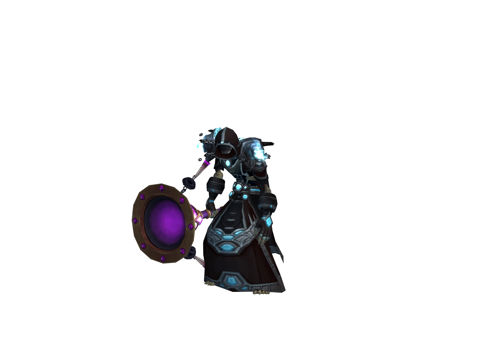 Paraxs 3D character render