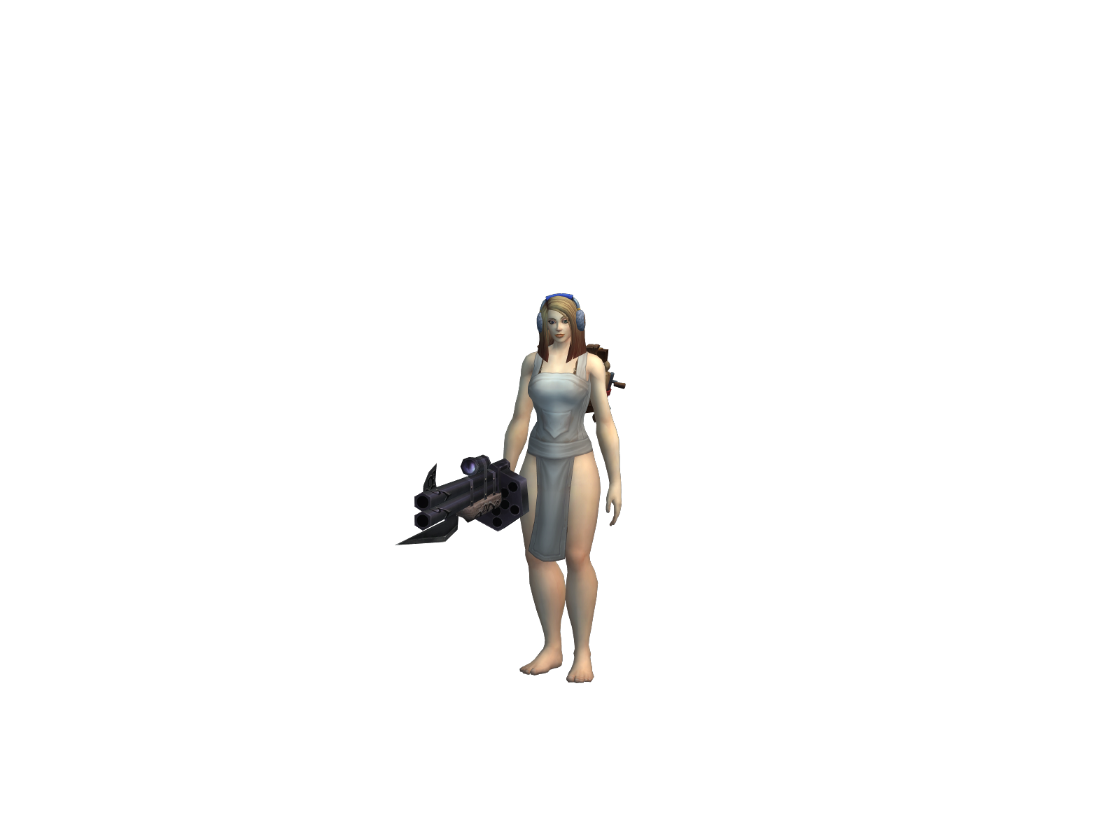Hijellyfish 3D character render