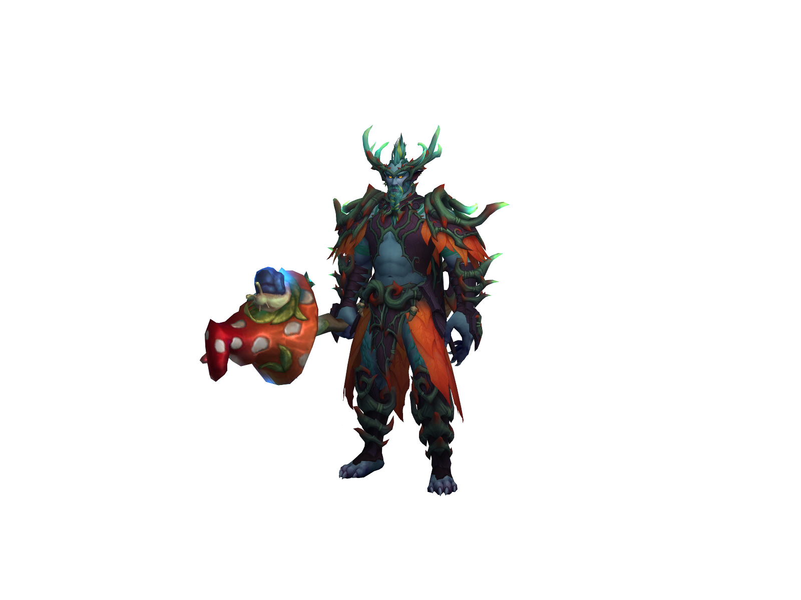 Dethfu 3D character render