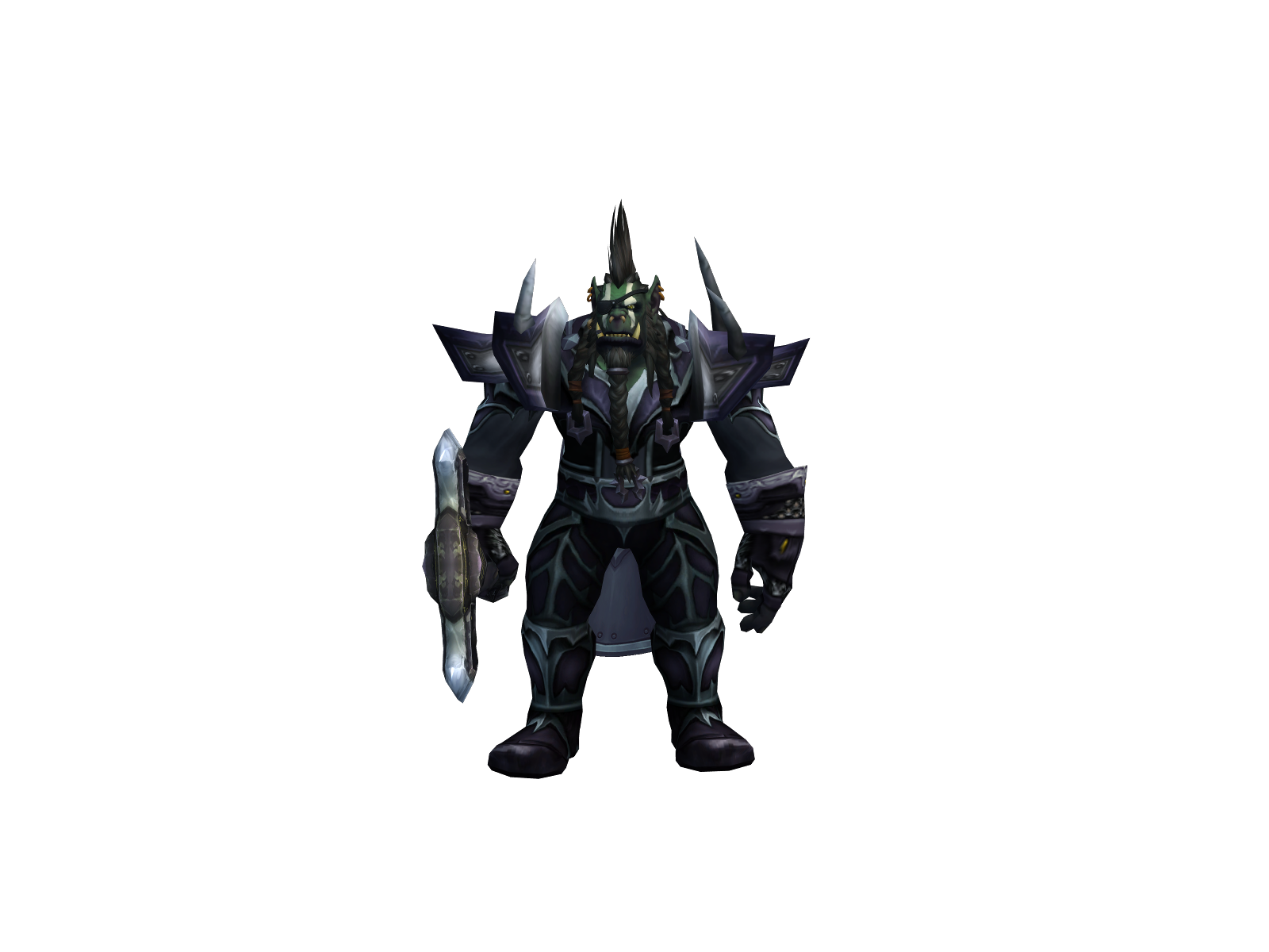Warrin 3D character render