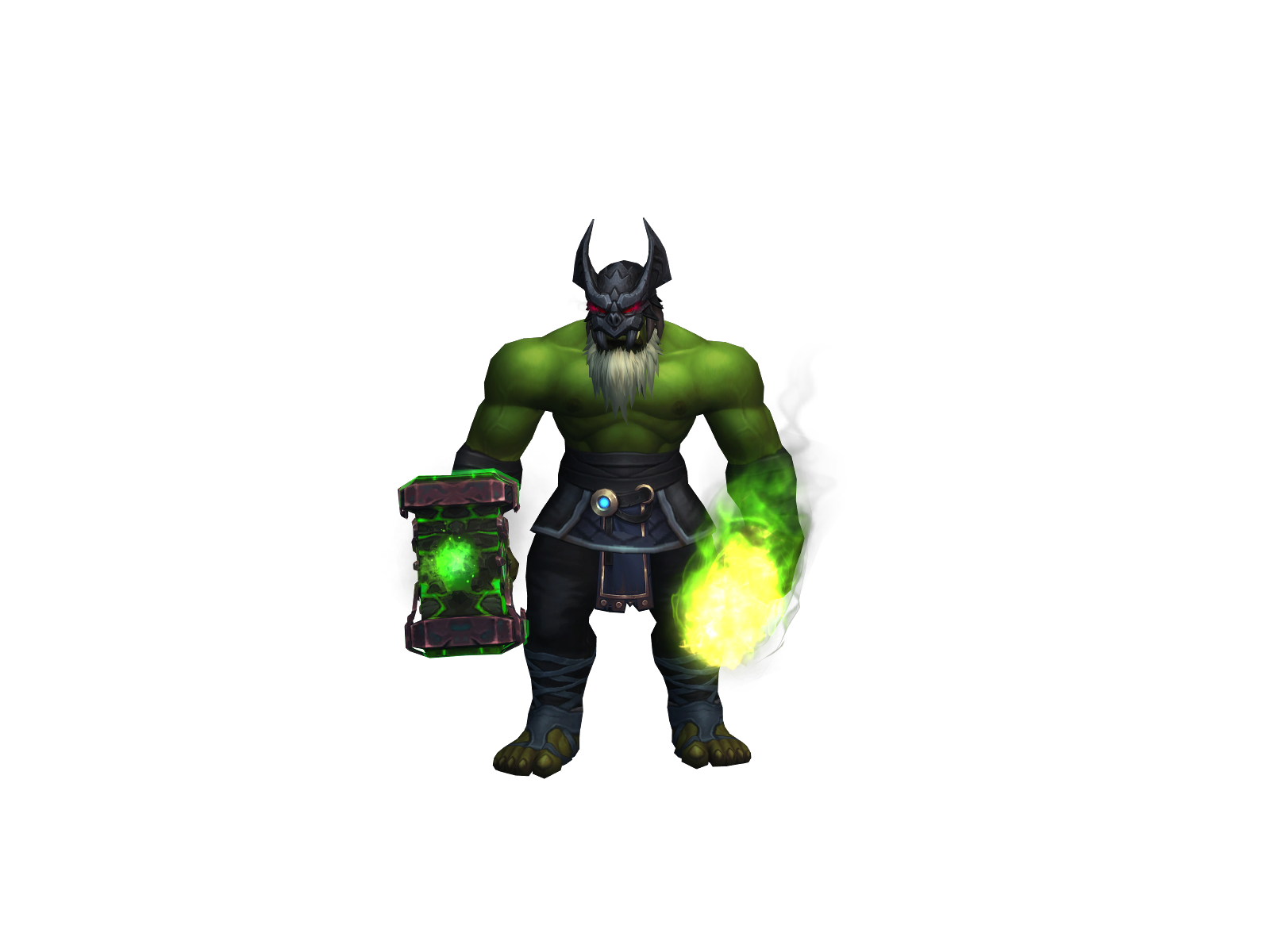 Bluemace 3D character render
