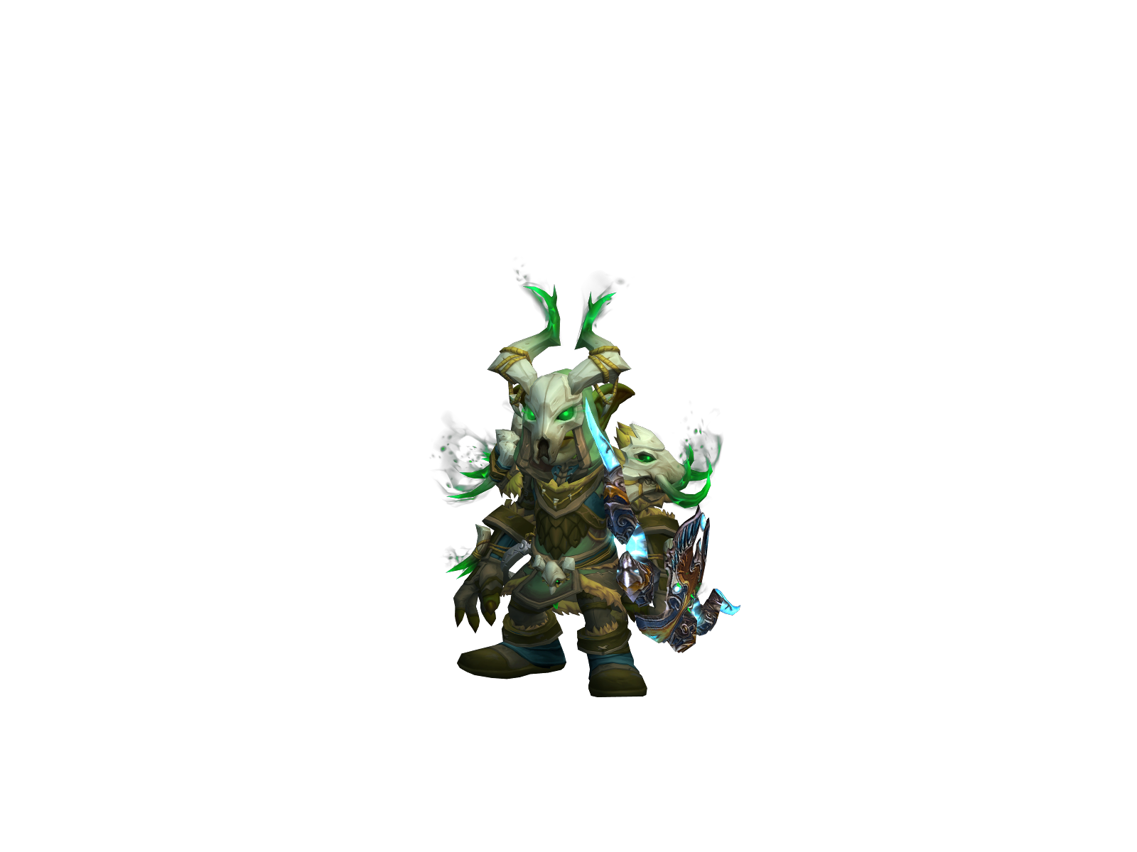 Andou 3D character render