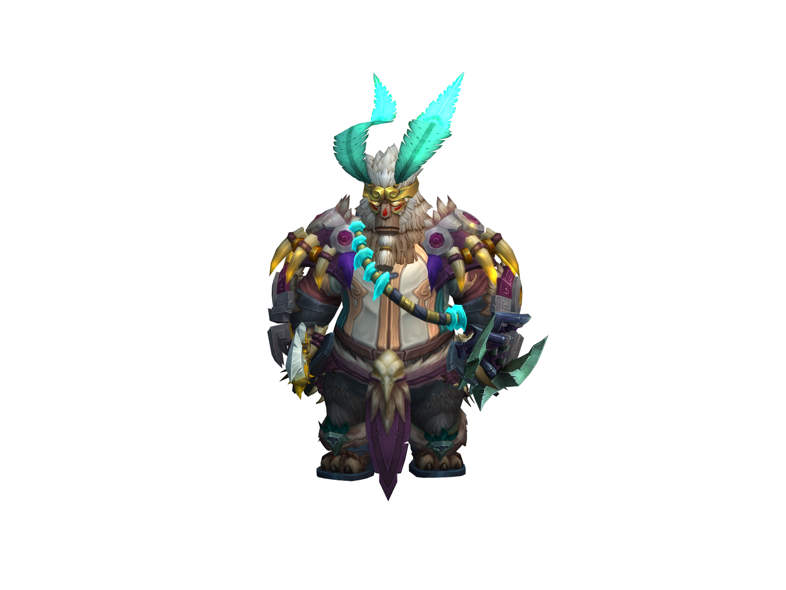 Foodpandahk 3D character render