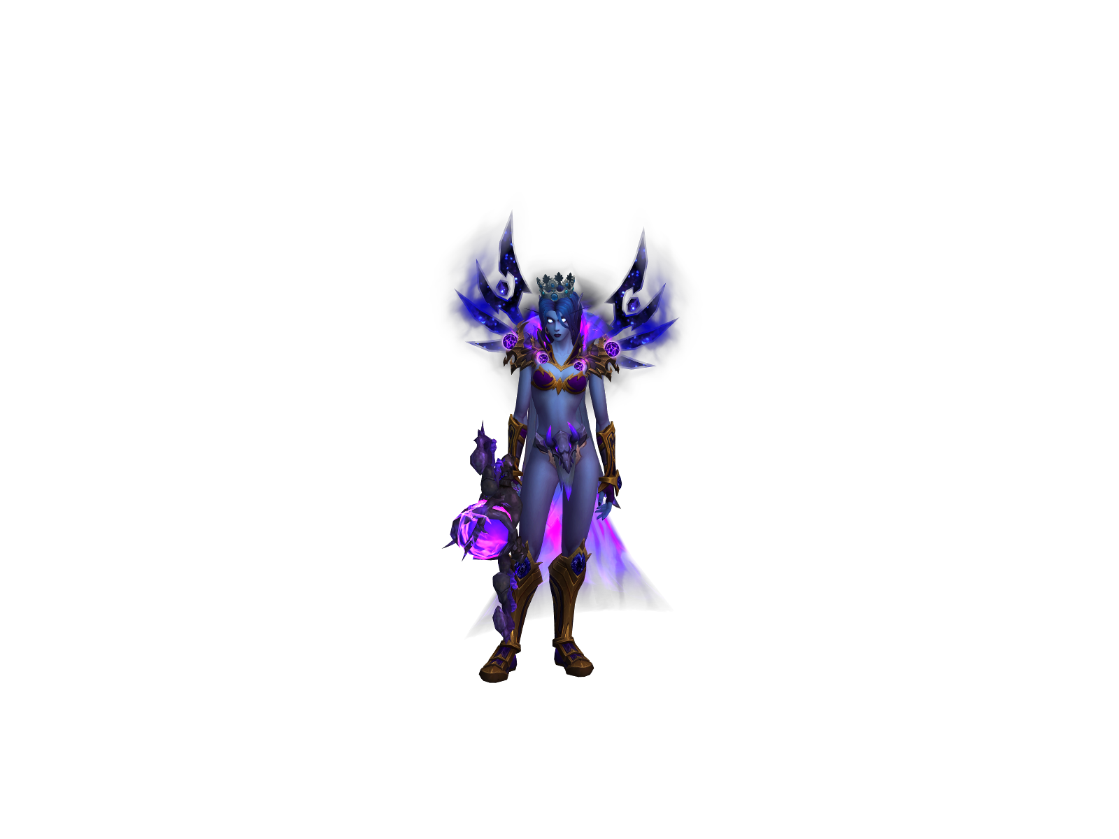 Azellucifer 3D character render