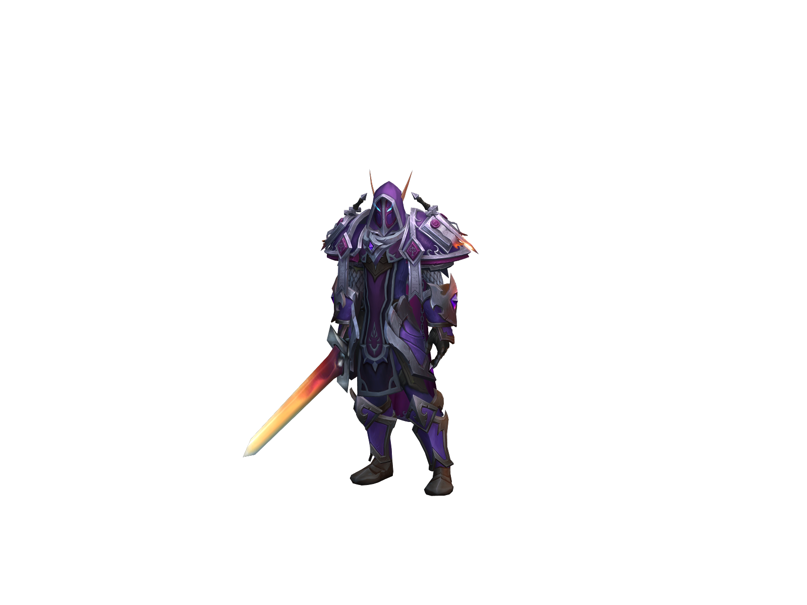 Leether 3D character render