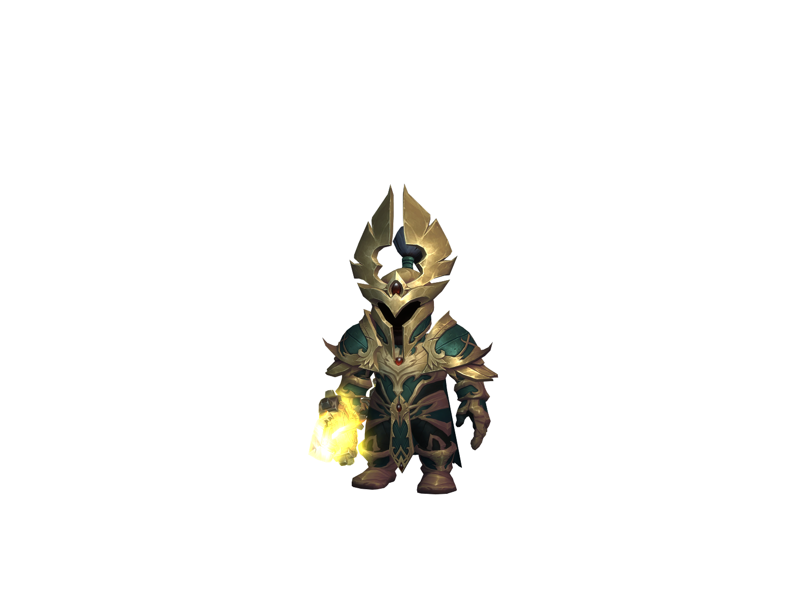 Giagia 3D character render