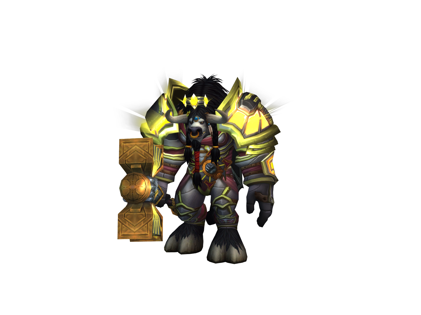Healactose 3D character render