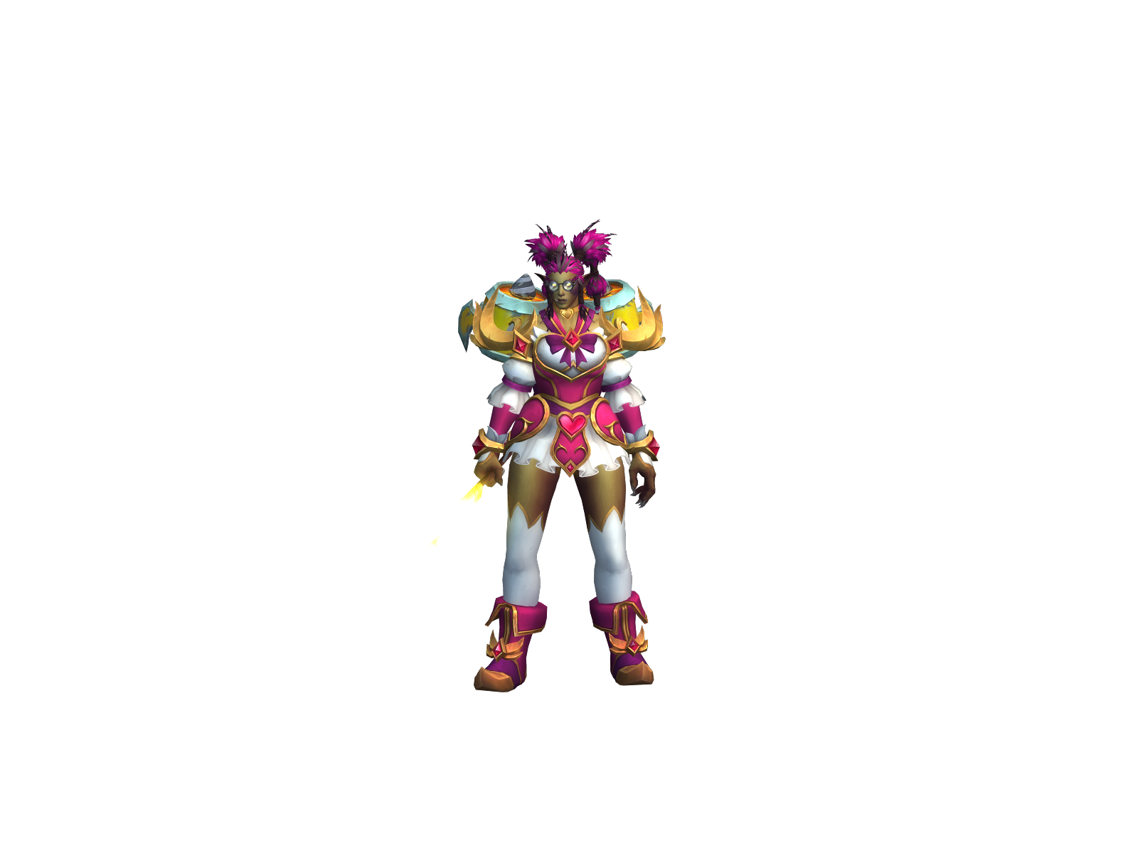 Cohenquisha 3D character render