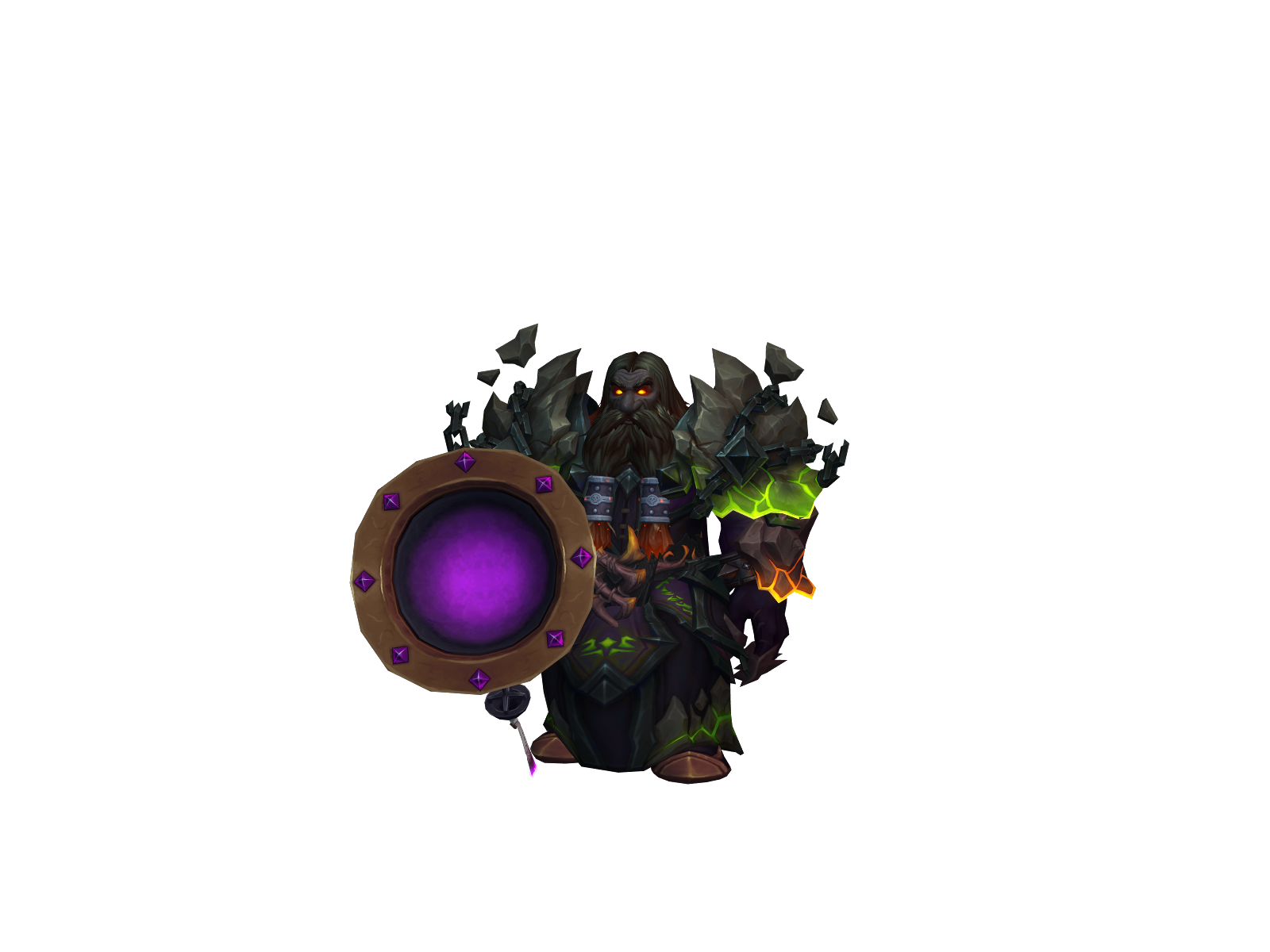 Strongbigman 3D character render