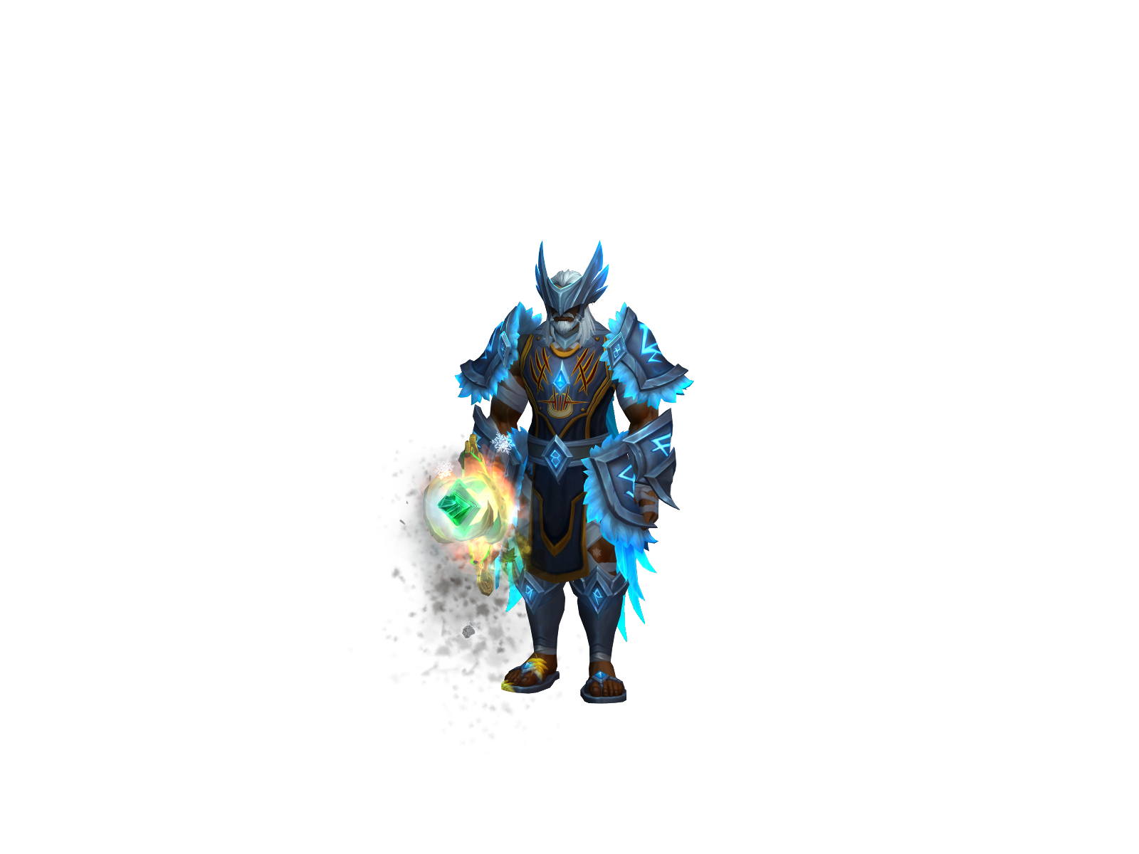Melozobas 3D character render