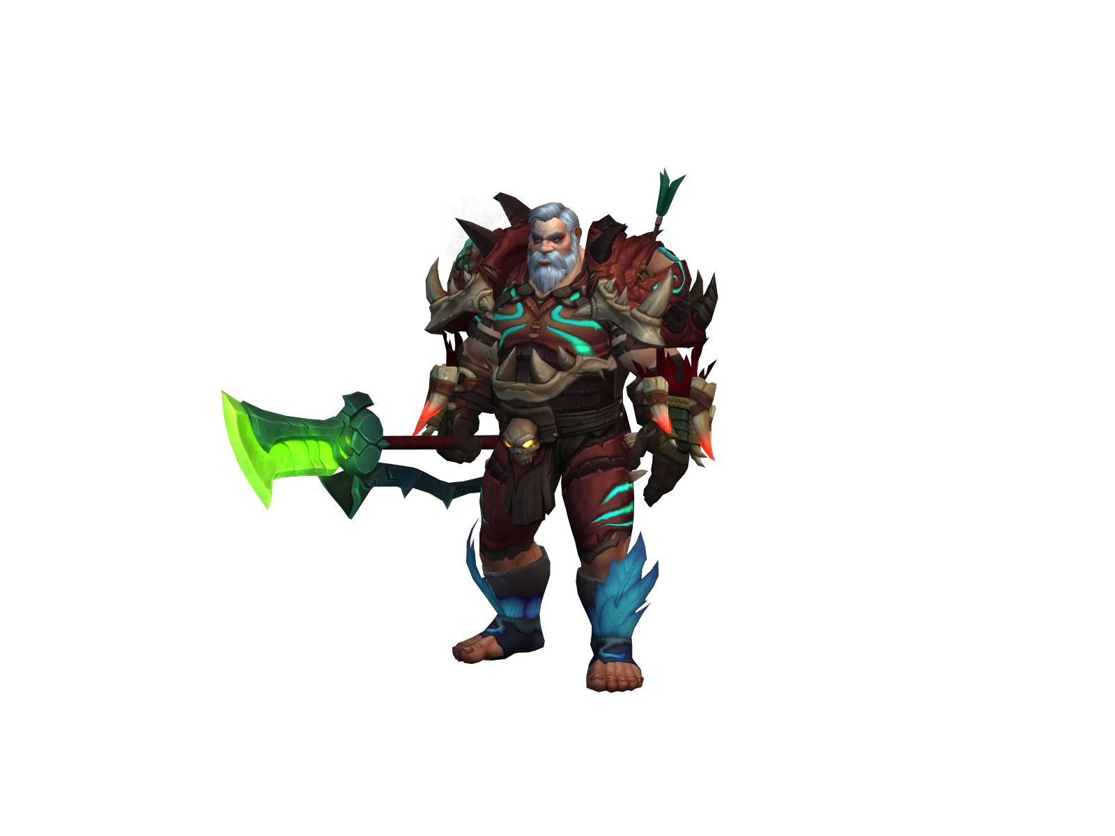 Henriksson 3D character render