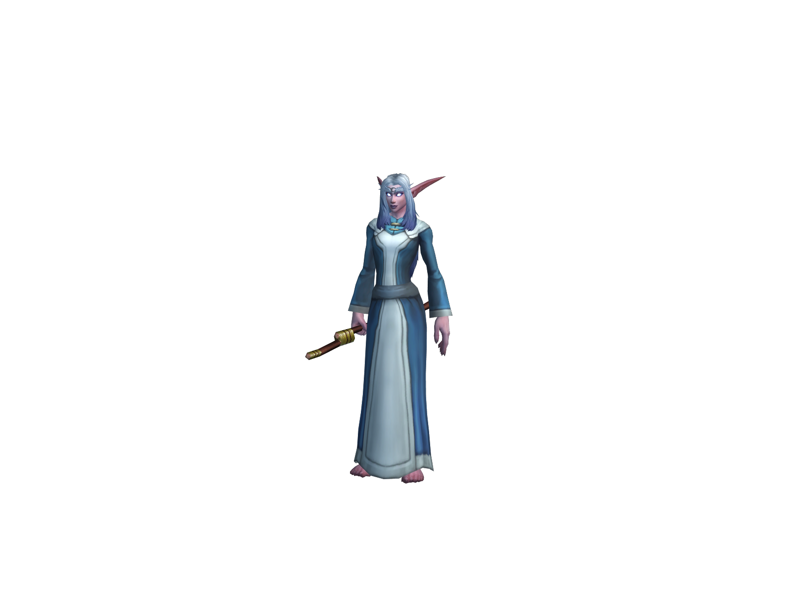 Yugebolts 3D character render