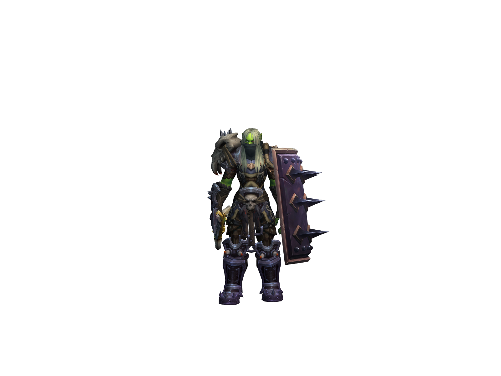 Waterknights 3D character render