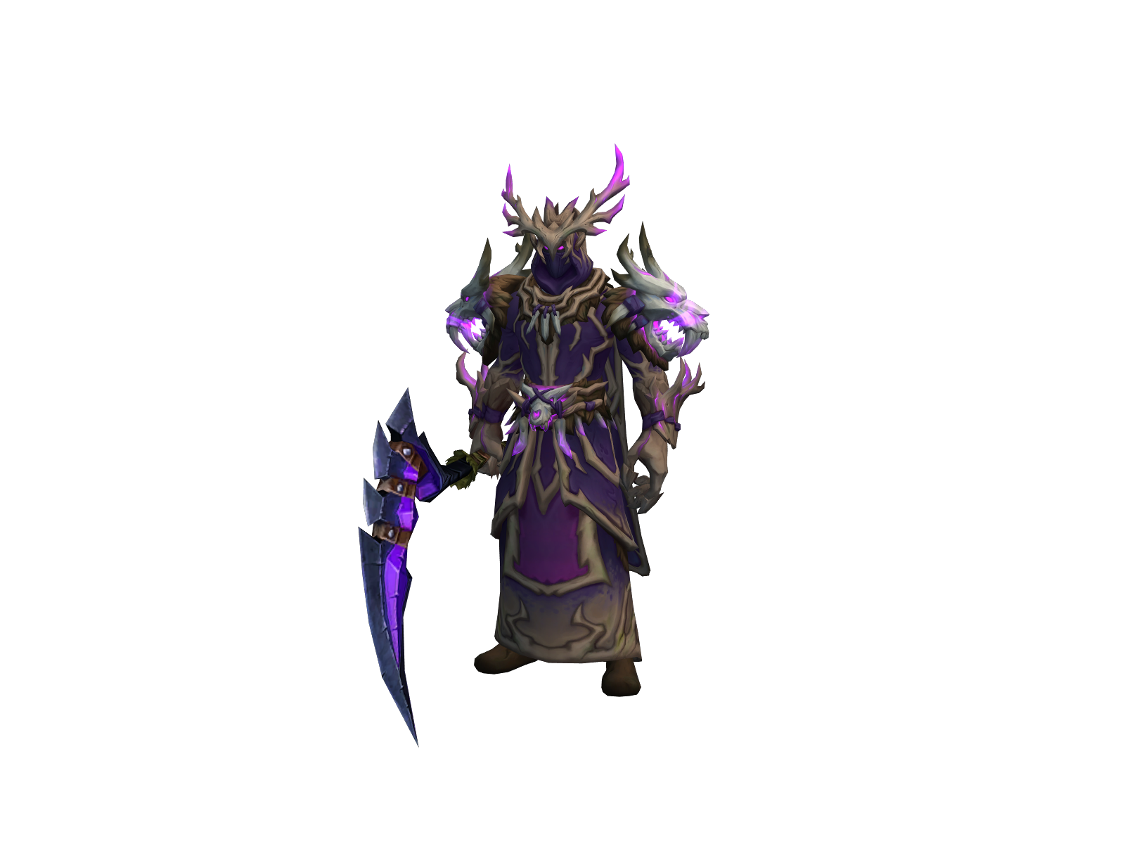 Drunv 3D character render