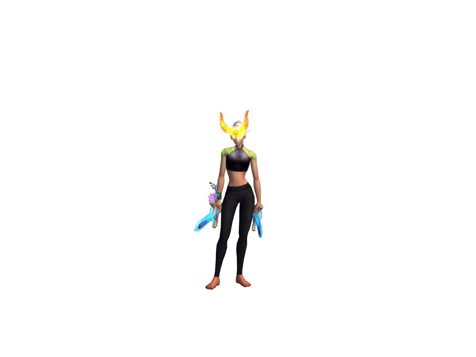 Kkboy 3D character render