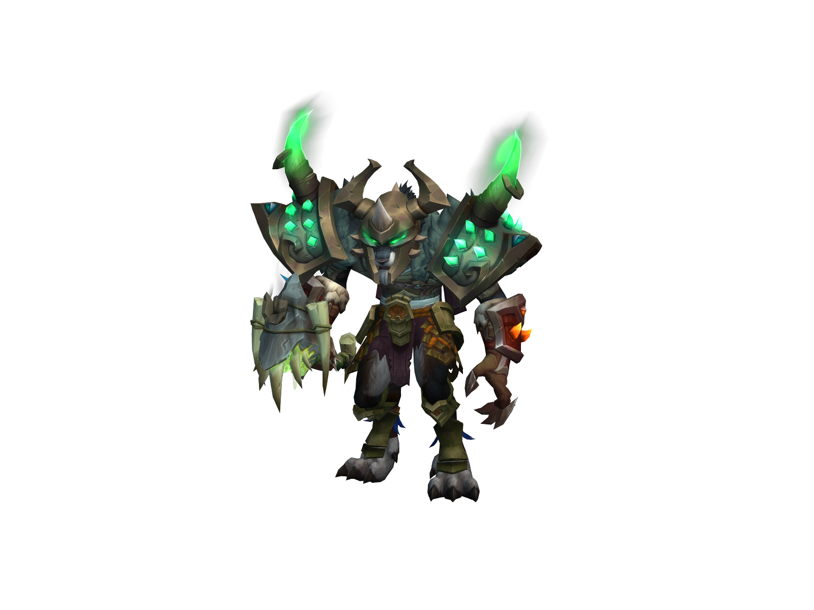 Gaeganjiy 3D character render