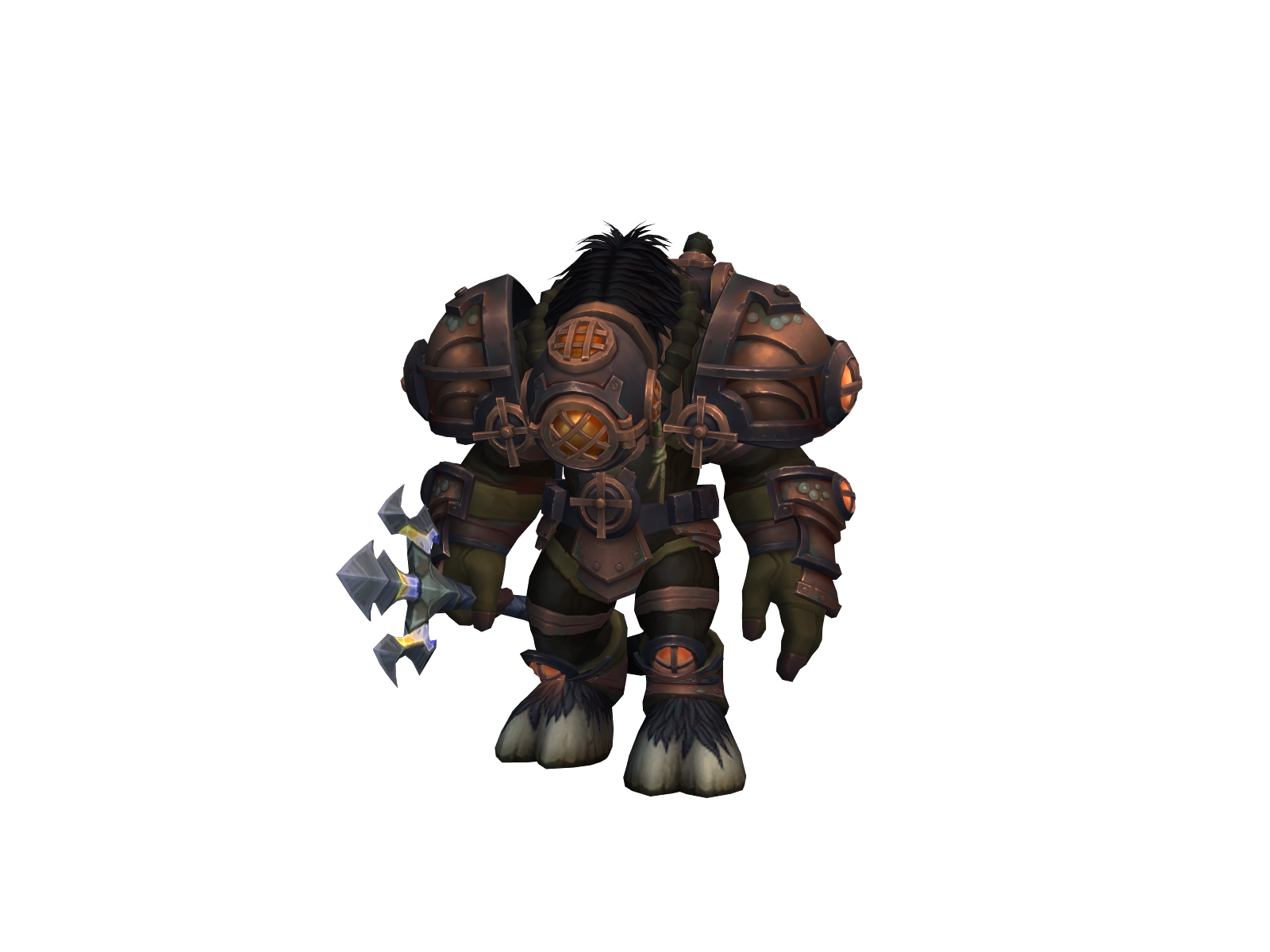 Bigbarry 3D character render