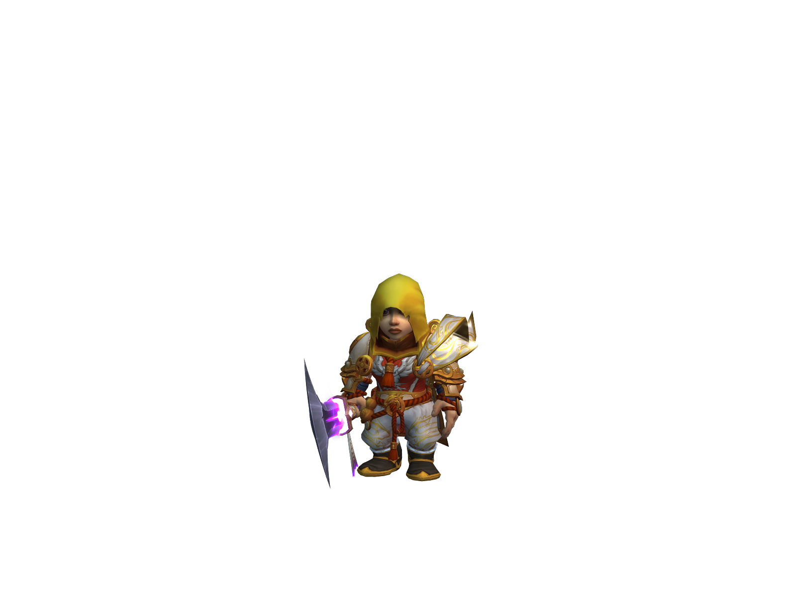 Gnomine 3D character render
