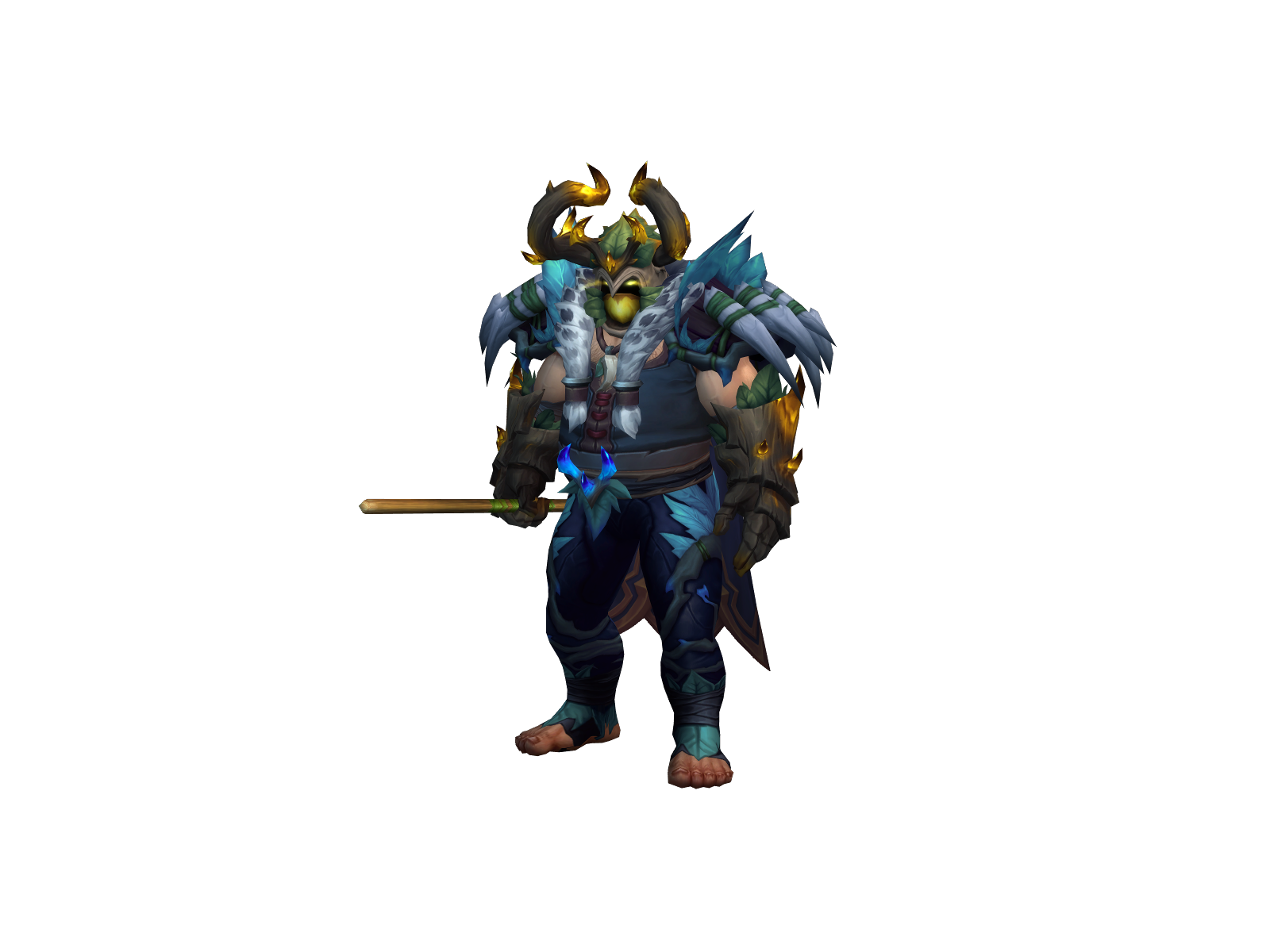 Nóblesáint 3D character render