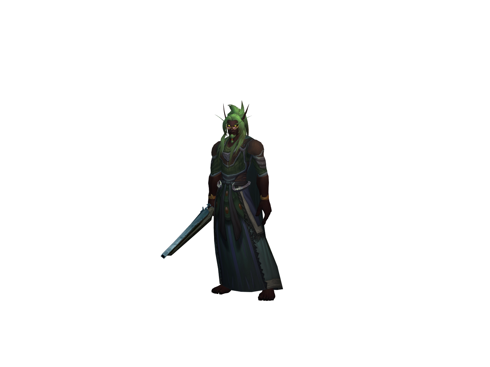 Demanddred 3D character render