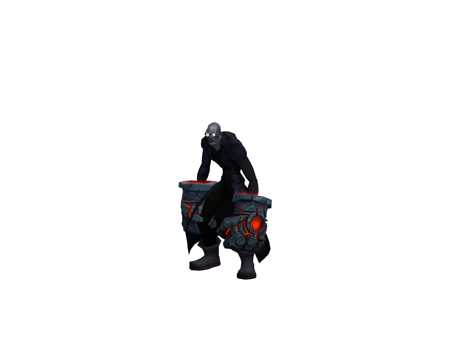 Monkj 3D character render