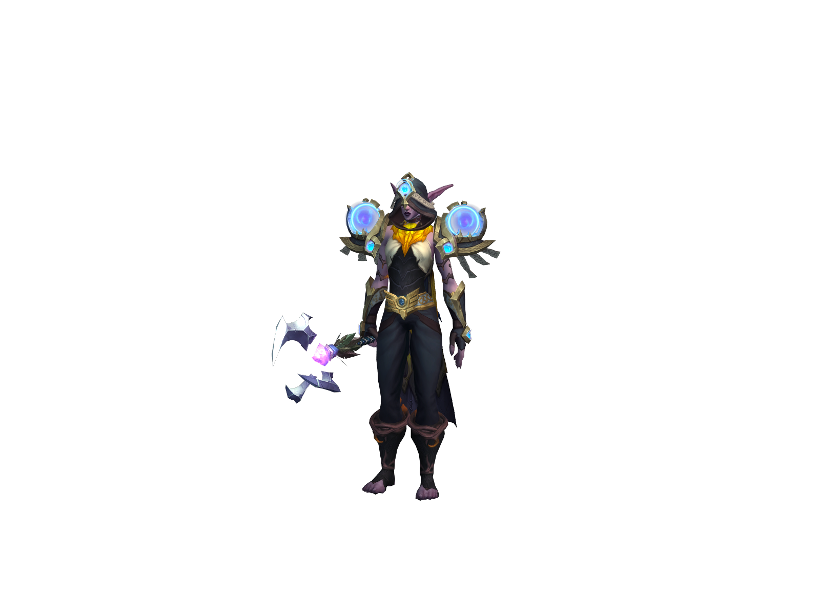 Grimmamage 3D character render