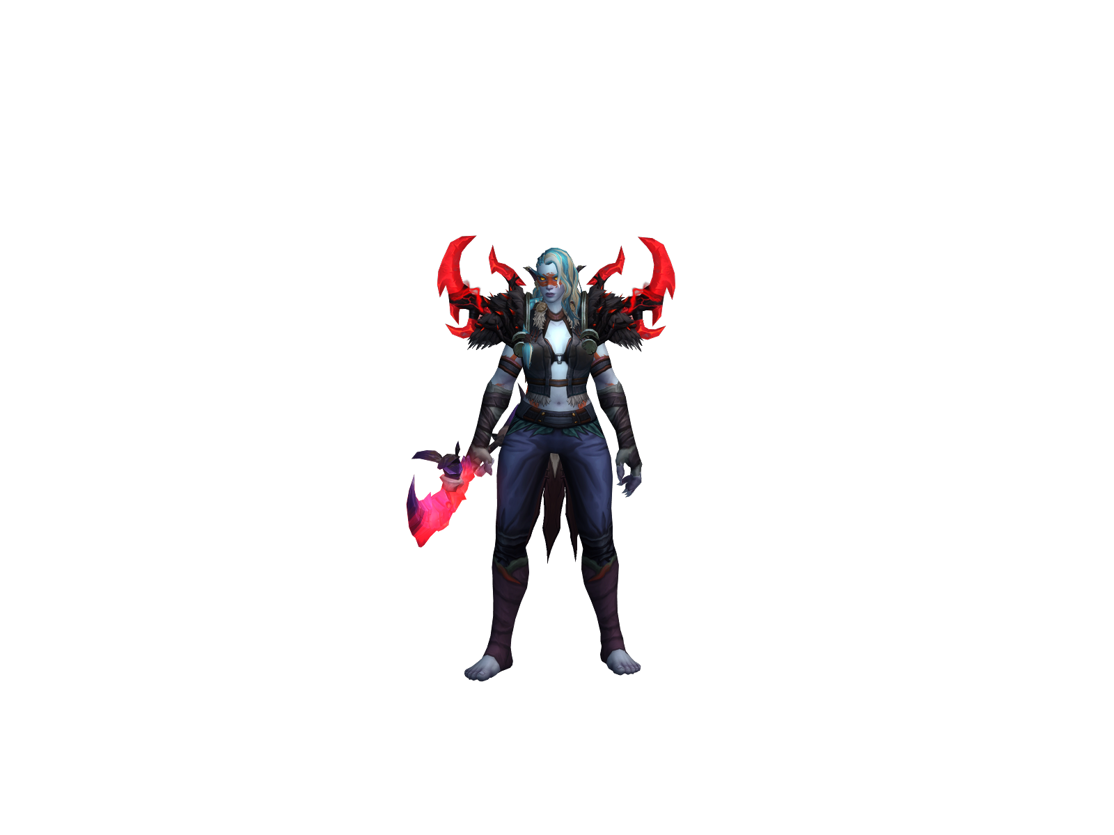 Drujam 3D character render