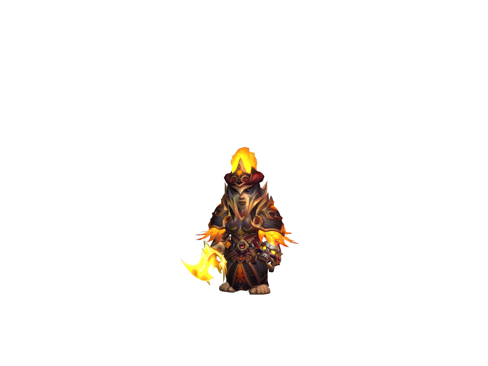 Gansini 3D character render
