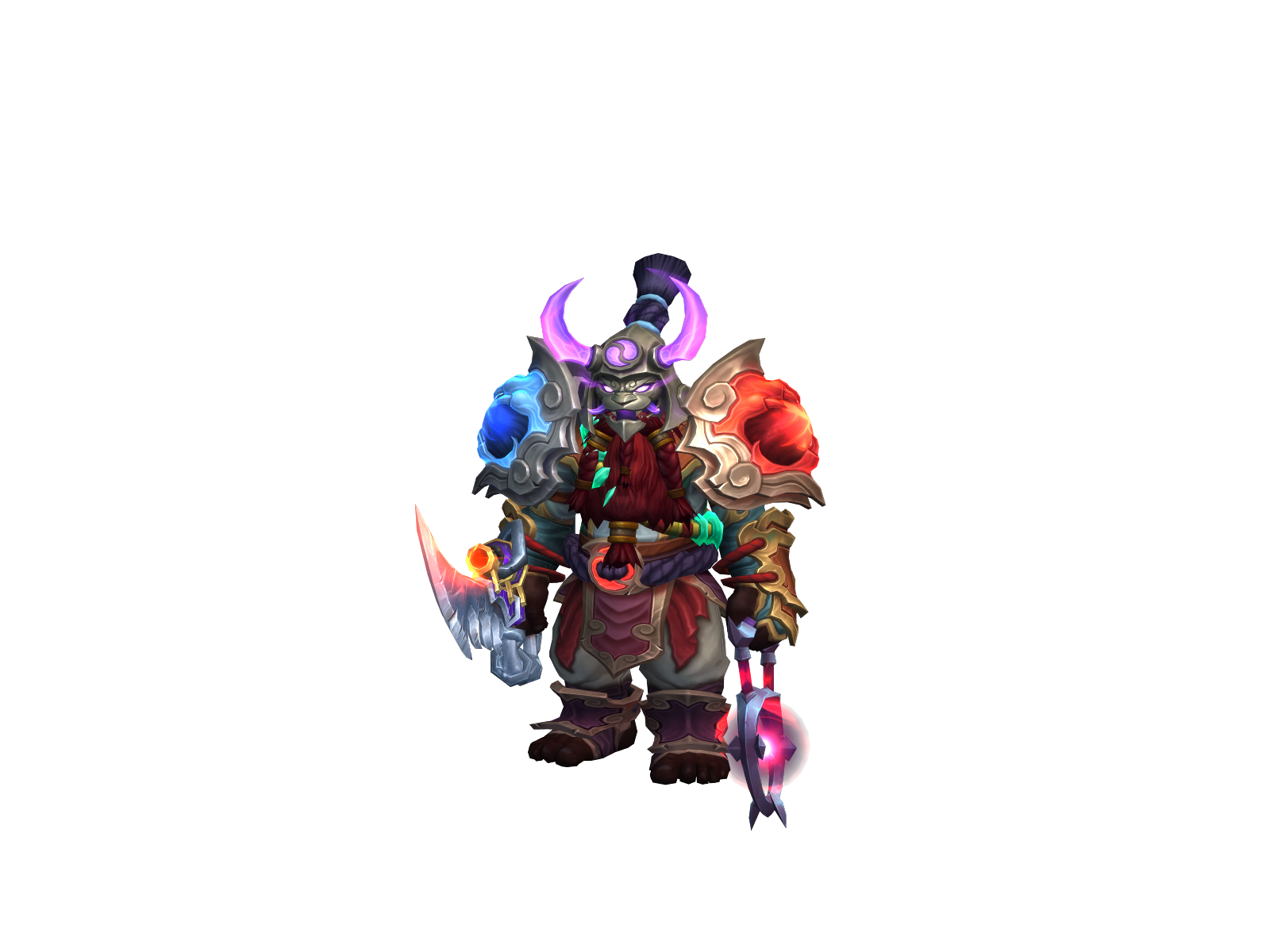 Nkodza 3D character render