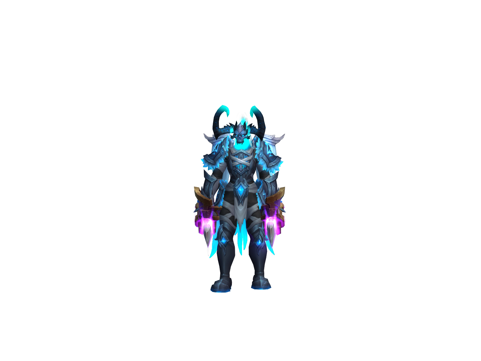 Izual 3D character render