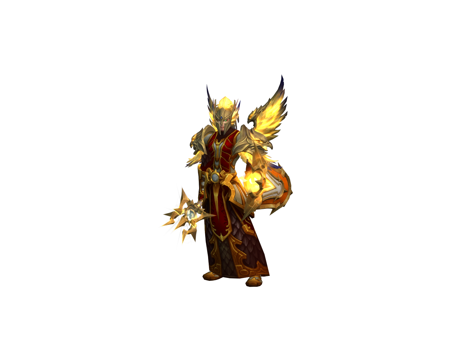 Revanlight 3D character render