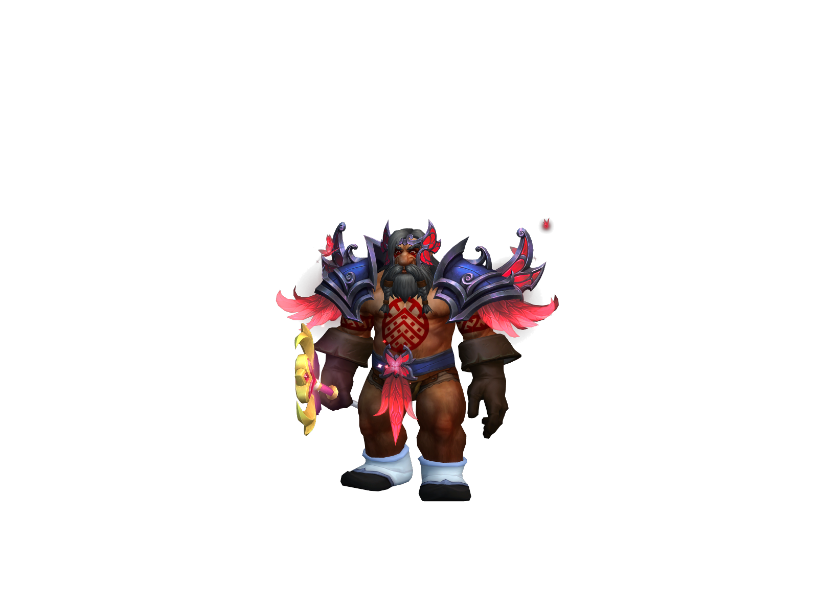 Priestanduin 3D character render