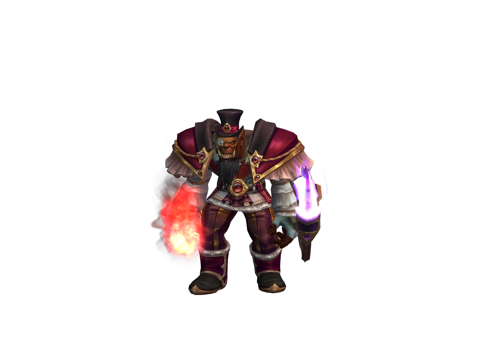 Beefshaman 3D character render