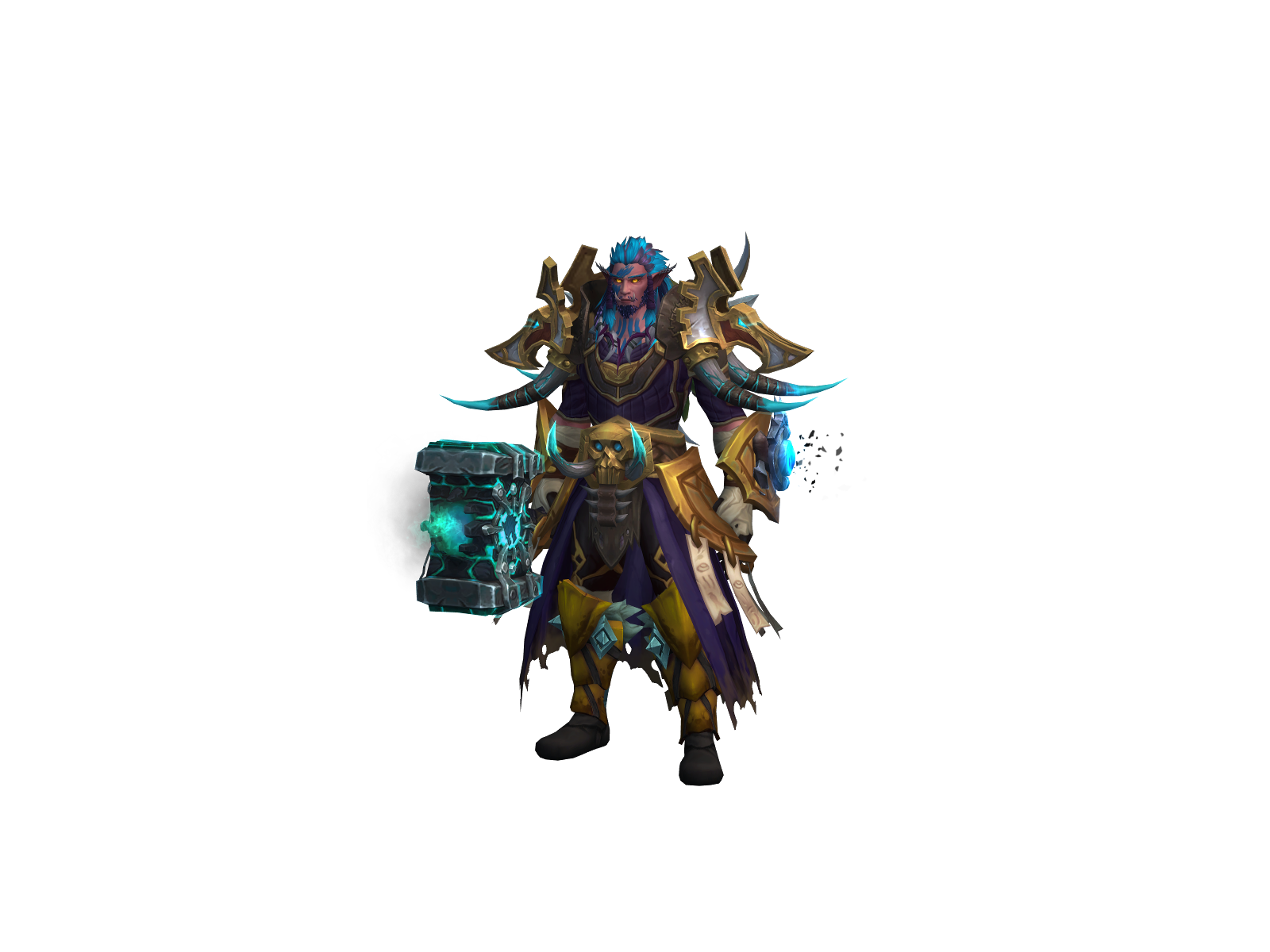 Clementide 3D character render