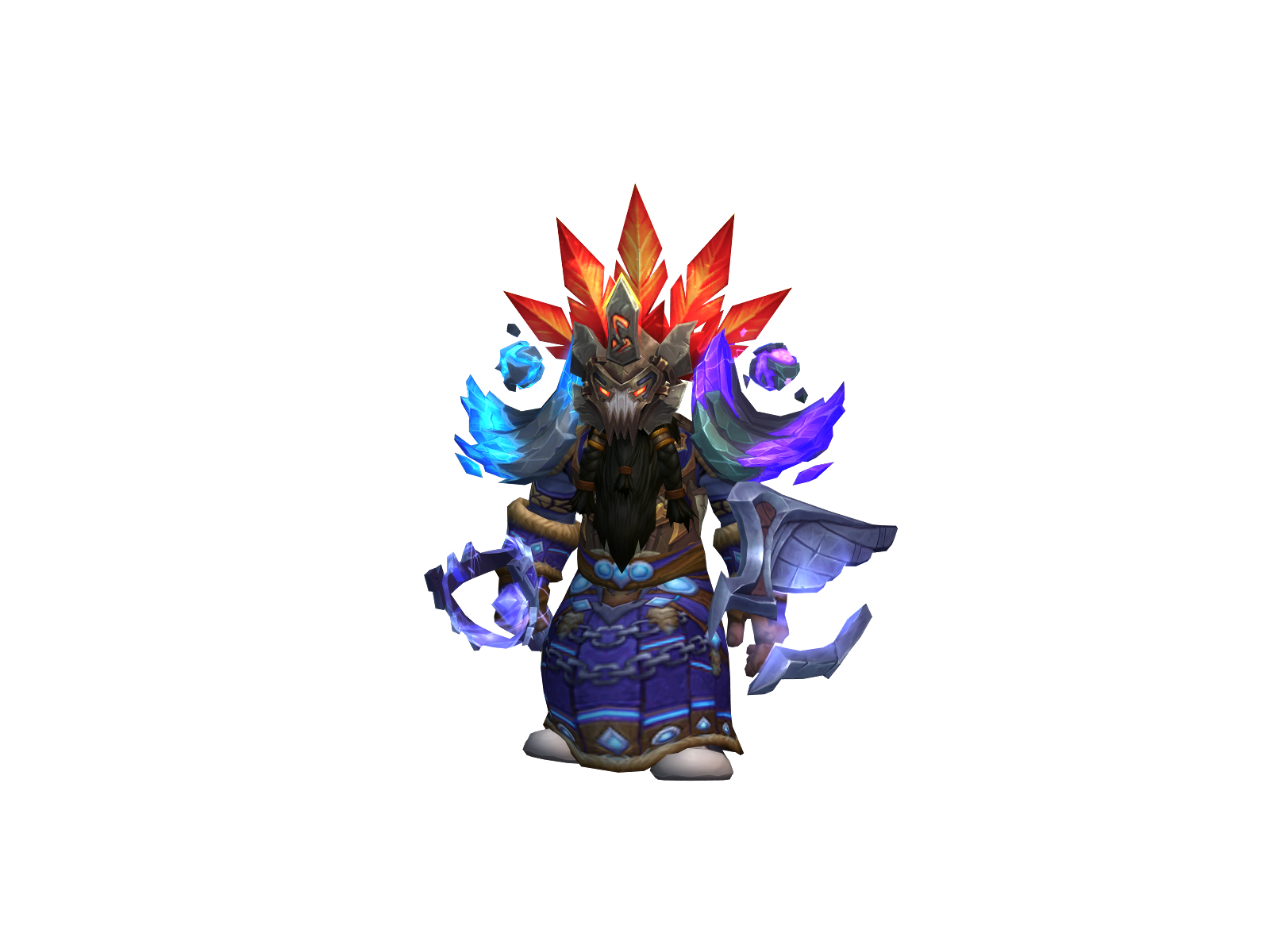 Smokechief 3D character render